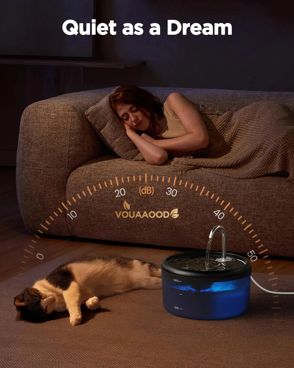 2.4 L Pet Water Fountain