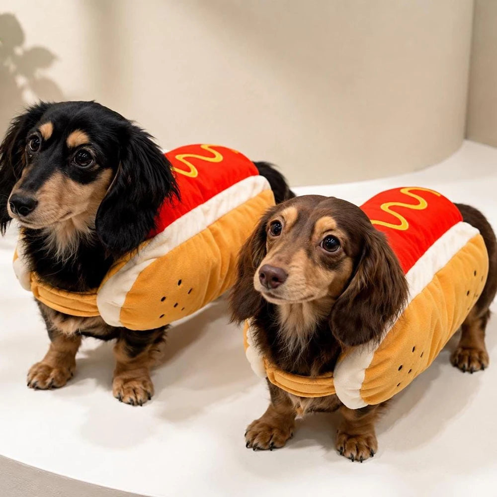 Hot Dog Pet Costume