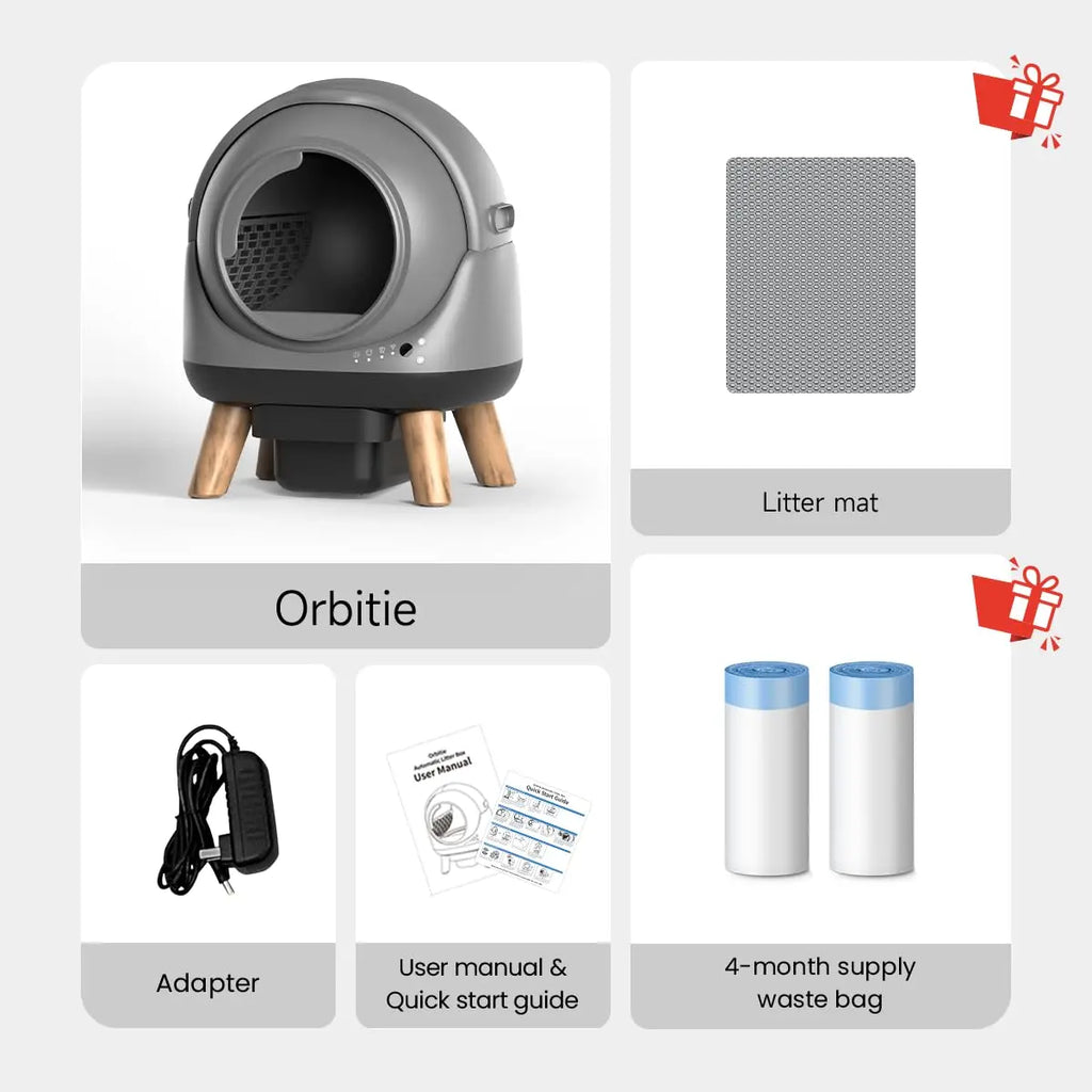 Orbitie Self-Cleaning Litter Box