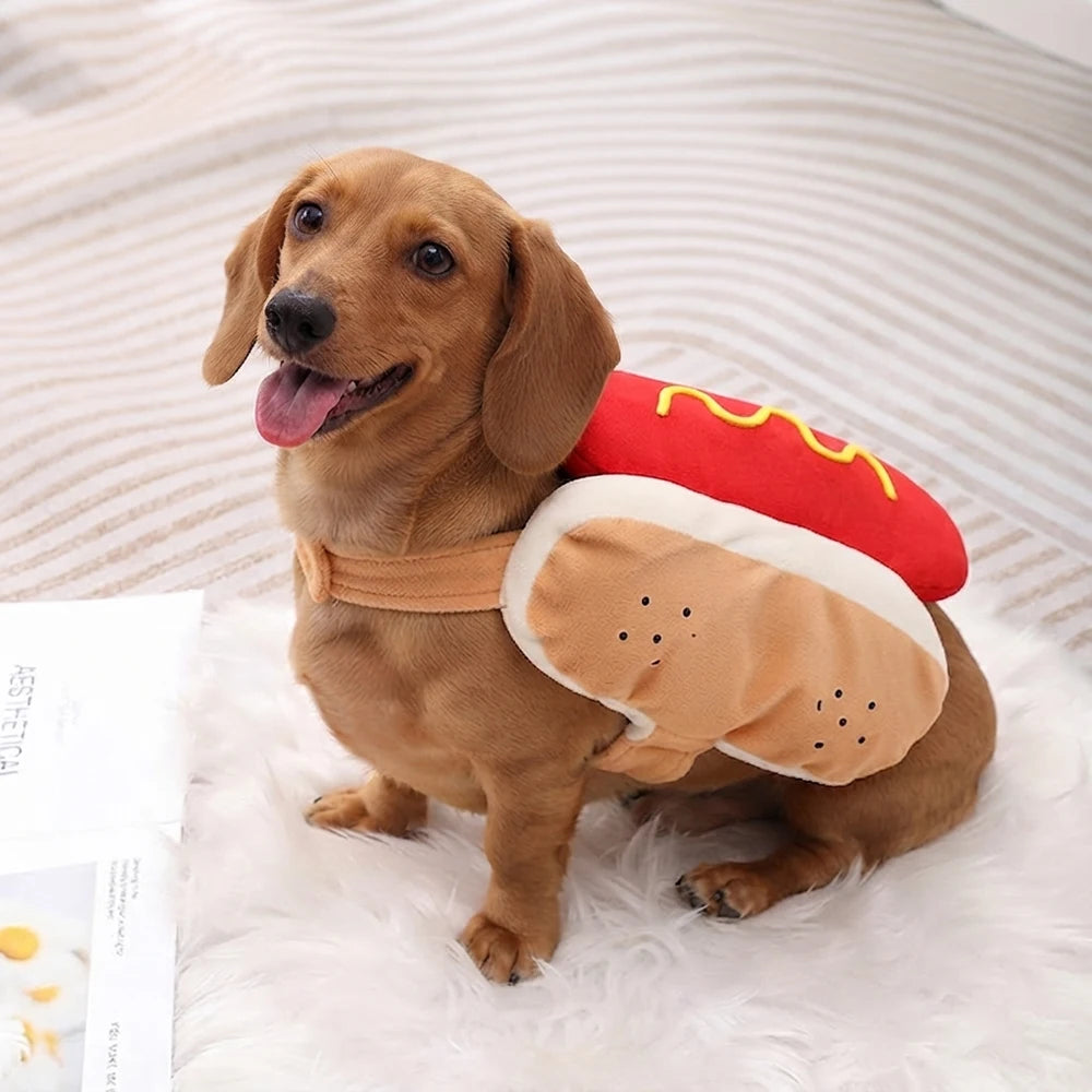 Hot Dog Pet Costume
