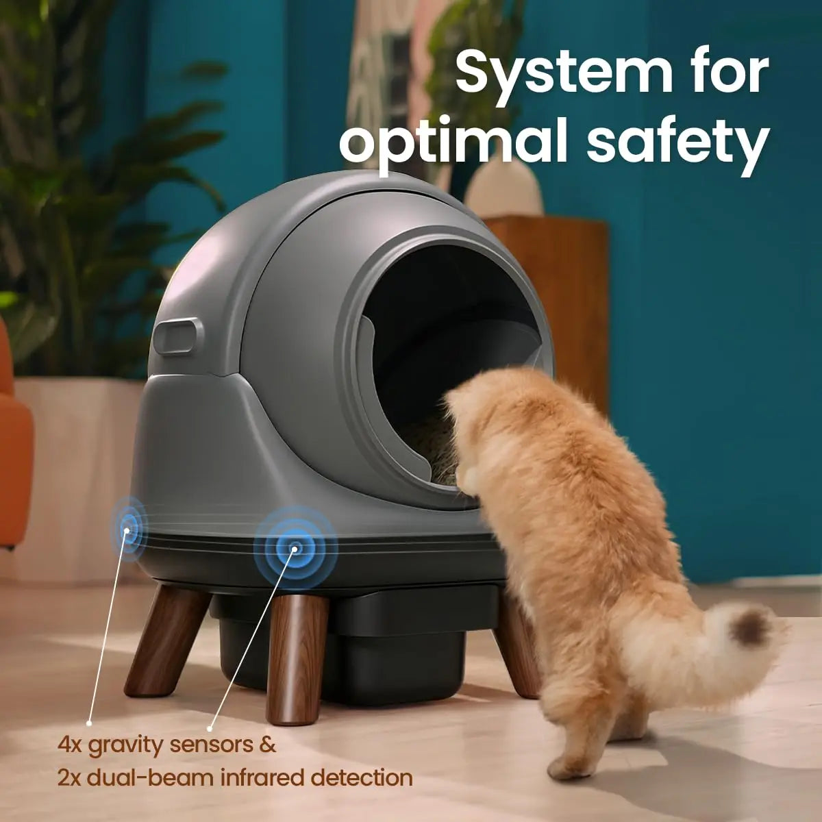 Orbitie Self-Cleaning Litter Box