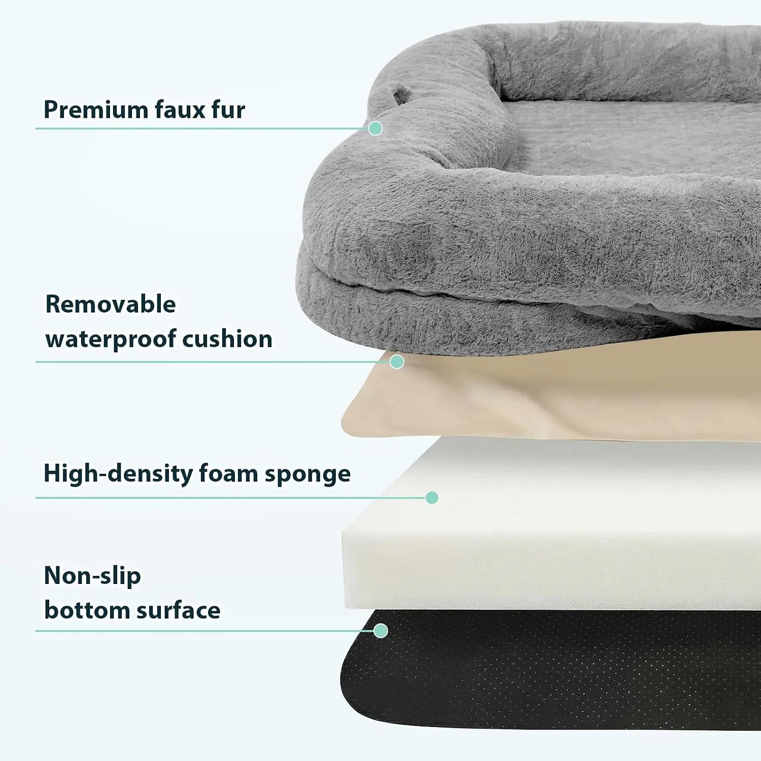 The Snuggle Bed
The Ultimate Human Dog Bed – Snuggle, Relax & Unwind
