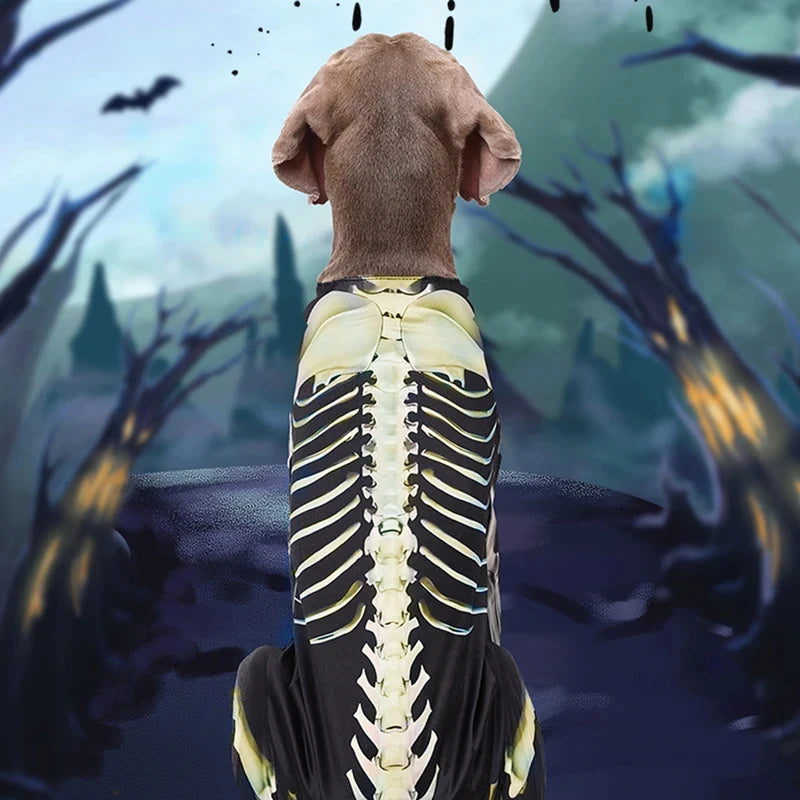 Skeleton Dog Costume