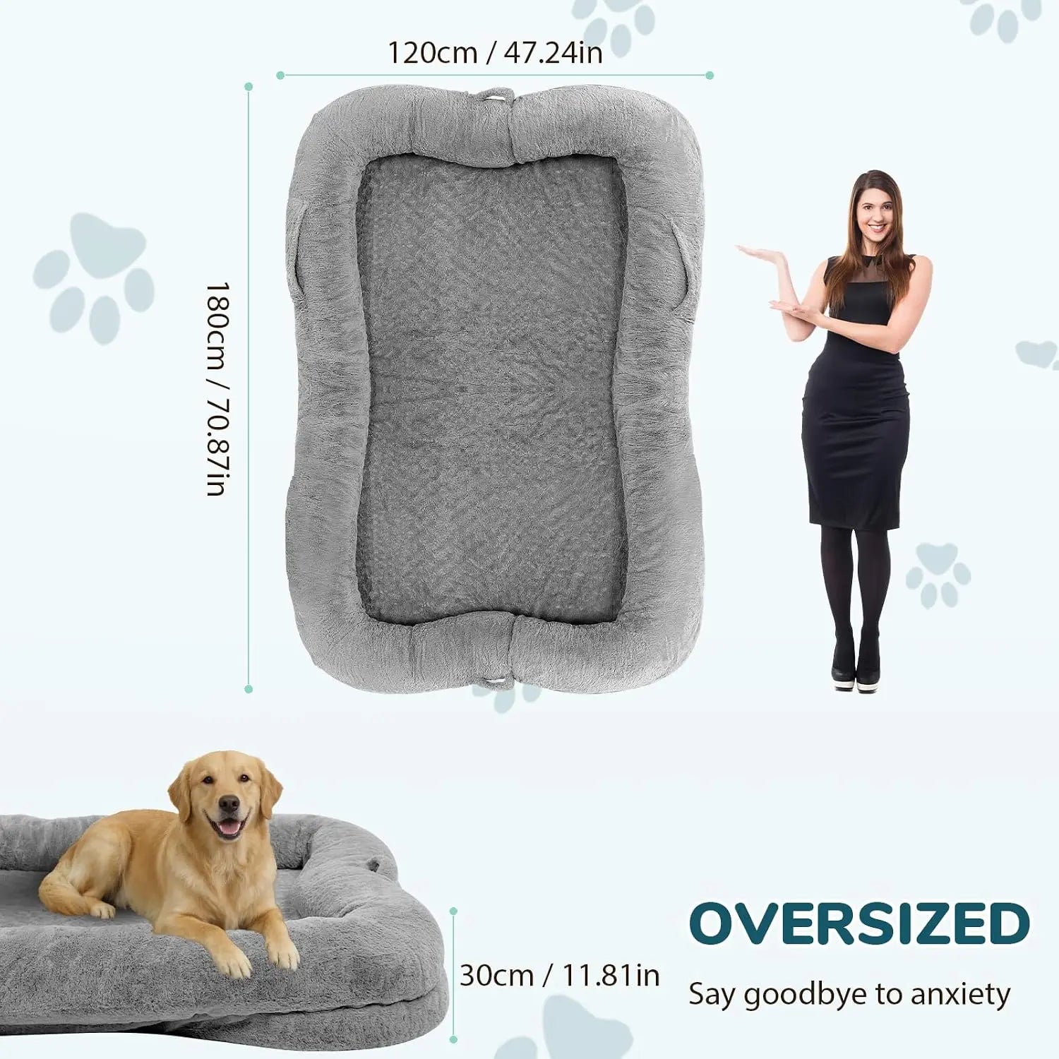 The Snuggle Bed
The Ultimate Human Dog Bed – Snuggle, Relax & Unwind